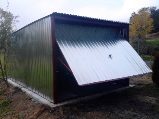 Producent Garaży blaszanych  608513912 GARAŻE BLASZANE Z BLACHY TRAPEZOWEJ OCYNKOWANEJ